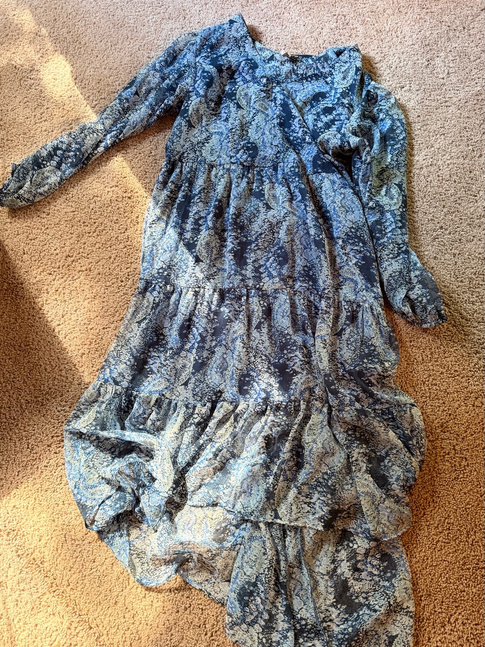 Joie Parisian Paisley Maxi Dress L NWT — $268 Retail